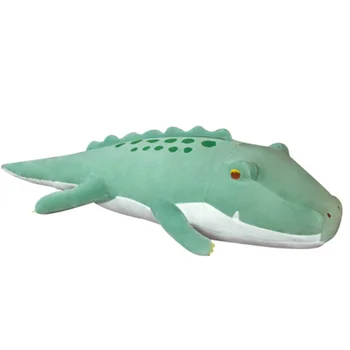 55/65 см Прекрасен Крокодил Плюшени Играчки Моделиране на Алигатор Пълнени Кукли Kawaii Творчески Възглавница за Коледни Подаръци за Деца