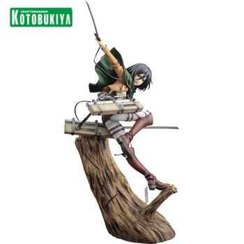 Kotobukiya Истински ARTFX J Атака на Титаните Микаса Аккерман Фигурка Аниме Модел на Колекционерски Играчки, Бижута, Подаръци