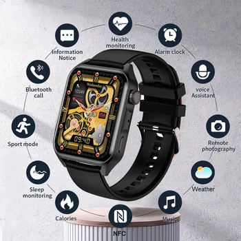 LIGE 2022 NFC Умни часовници Мъжки AMOLED винаги се Показват Време на повикване, Bluetooth Водоустойчив Умни Дамски Часовници За Xiaomi Apple Watch