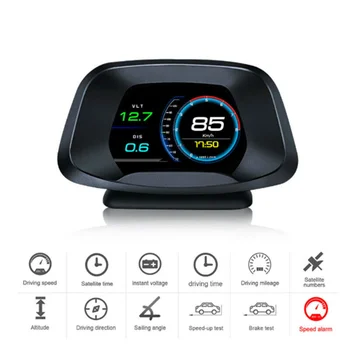M3 Авто OBD2 GPS Централен Дисплей Авто Електроника HUD Дисплей Проектор Цифрови Автомобил Скоростомер Аксесоари За Всички Автомобили