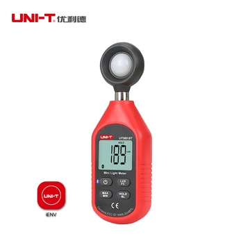 Unit UT383BT Мини-Тип на Измерване на Осветеност Цифров Люксметр Bluetooth люминометр 10 000 Лукс Задържане на данни USB интерфейс Люминометр