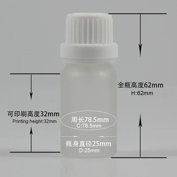 Китай фабрика козметично масло контейнери 10 мл пътуване мини етерично масло стъклена бутилка опаковка