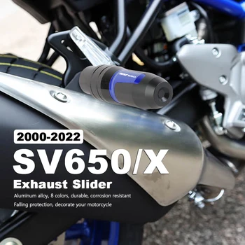 Краш-Хастар Протектор SV650X Мотоциклет Изпускателната Слайдер За Suzuki SV650 SV 650 X 650X 2000-2018 2019 2020 2021 2022 Аксесоари