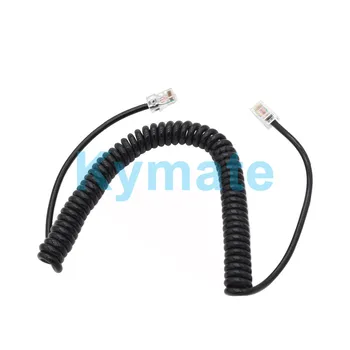 Микрофон кабел Кабел за 8-контактна динамиката на мобилни радио Микрофон за HM-98 HM-133 HM-133v HM-133s DTMF за IC-2200H IC-2800H IC-V8000 IC-