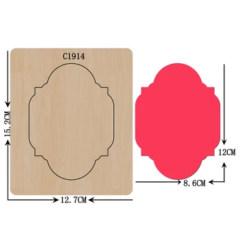 Нови игри с Дървени печати за Scrapbooking C1914 Режещи Удари