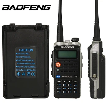 Преносим 7,4 В 4800 mah Висок Капацитет Baofeng Bf-Uvb2 Литиево-Йонна Батерия За Baofeng Uvb2 Plus Pofung Радио Преносима Радиостанция Аксесоари