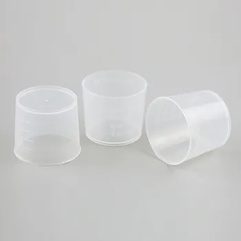 Промоция!! Малка мерителна чашка с обем 20 мл прозрачна мерителна чашка пластмасов прозрачен PP градуированный чашка 30шт