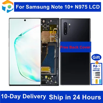 Супер Клас ААА Amoled LCD Дисплей За Samsung Galaxy Note10 + Забележка 10 Плюс N975F N9750 Сензорен Дисплей За Samsung Забележка 10 Плюс LCD ДИСПЛЕЙ