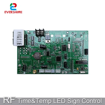 Такса за управление на RF за 7 Сегментного цифров Регистрационен модул led Електронен Указател на времето и температурата